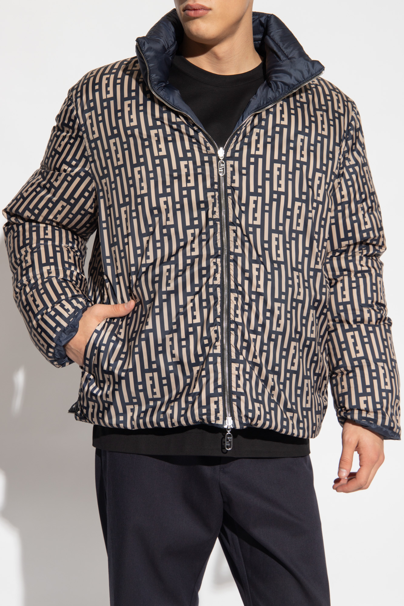 Mens fendi cheap puffer coat